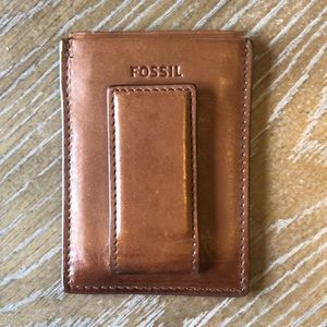 Fossil wallet clip